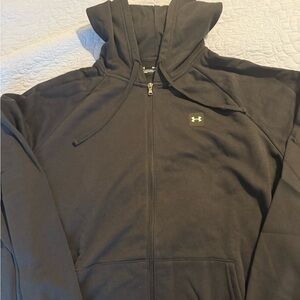 Under Armour Black Zip-Up Hoodie